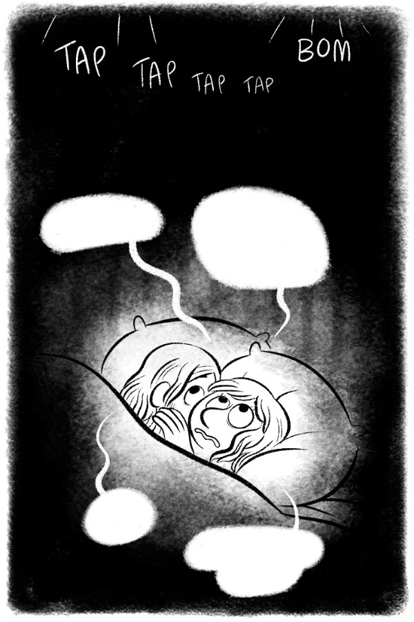 The disadvantage when you have roommates.