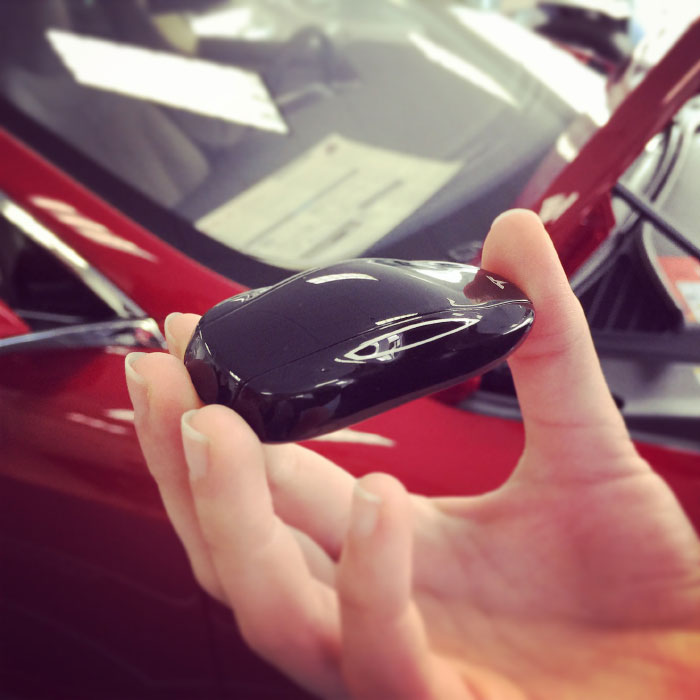 The cutest car key ever made.