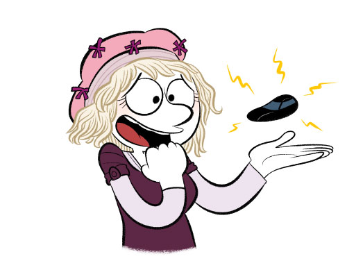 The Tesla key is a little Tesla.