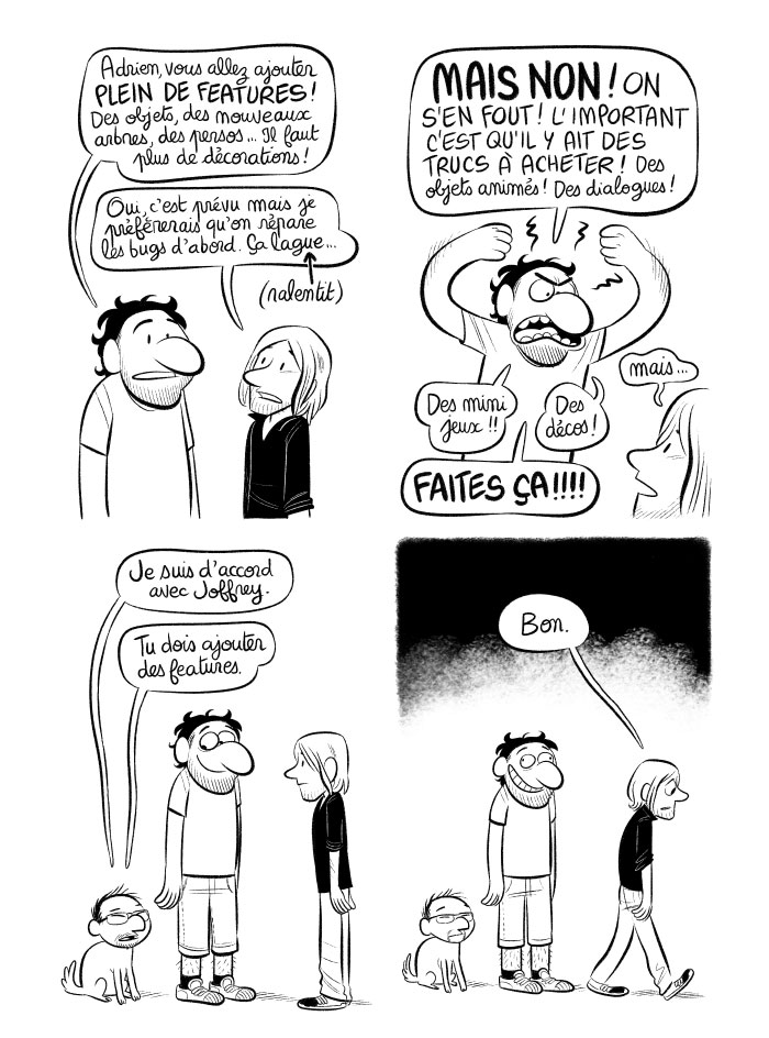 Luc adore être soumis à son patron... 