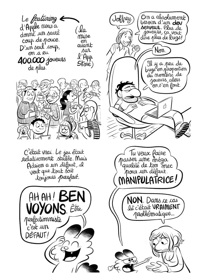 Comme quand on passe un entretien d'embauche et qu'à la question "quel est votre défaut?" on répond "Je suis trop perfectionniste."
