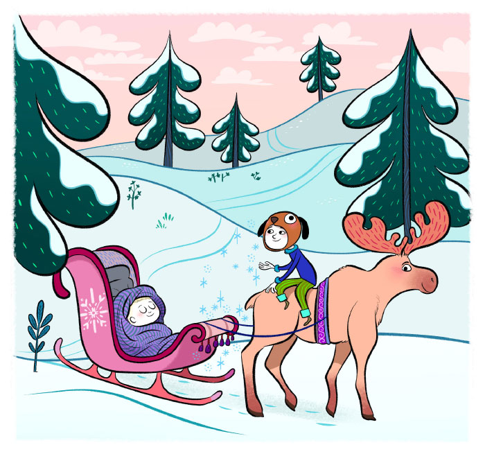 Le blog de Lili la baleine verte, illustratrice.