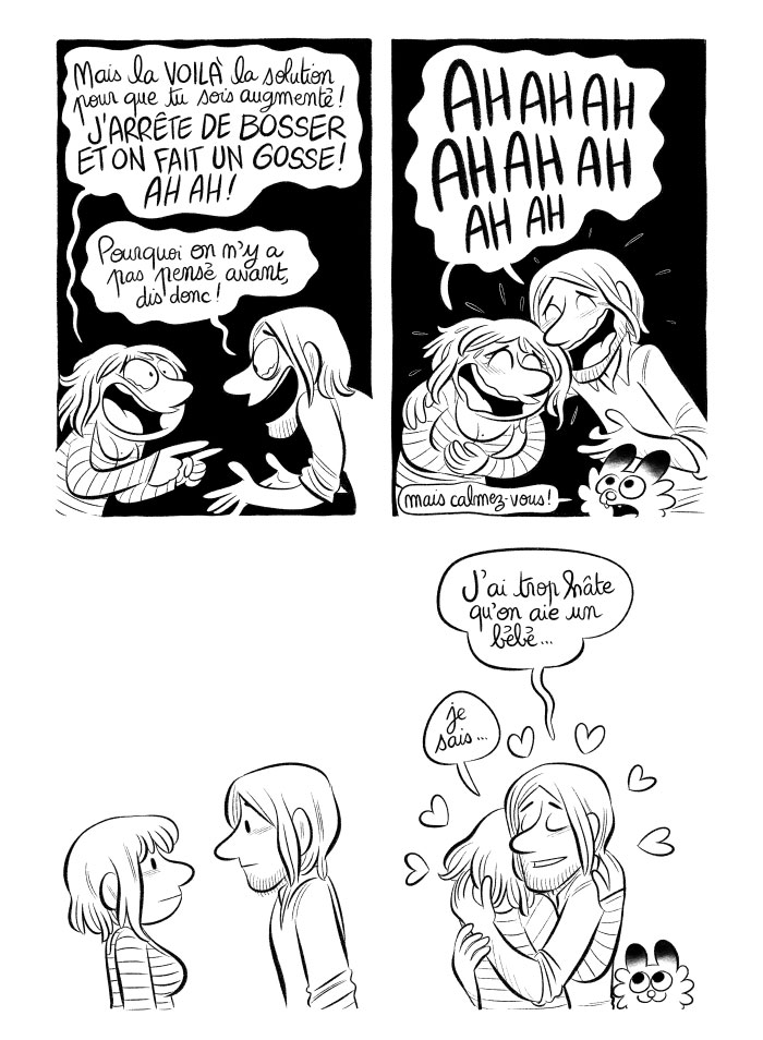 Hâte de faire un bébé...