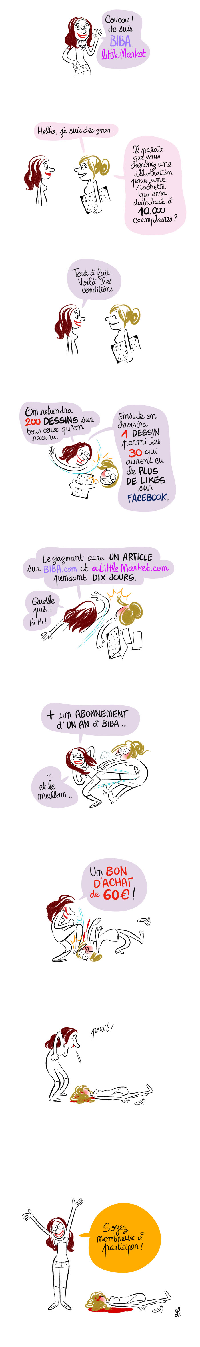 Le concours de merde signé Biba magazine et Little market.com