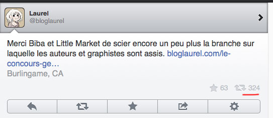 effet Streisand Biba magazine a Little Market Twitter 