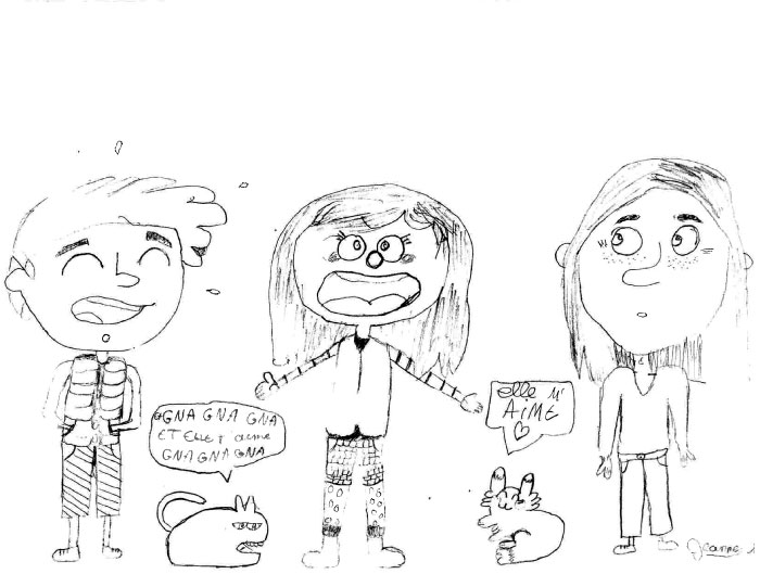 fanart bande dessinée Cerise par Laurel