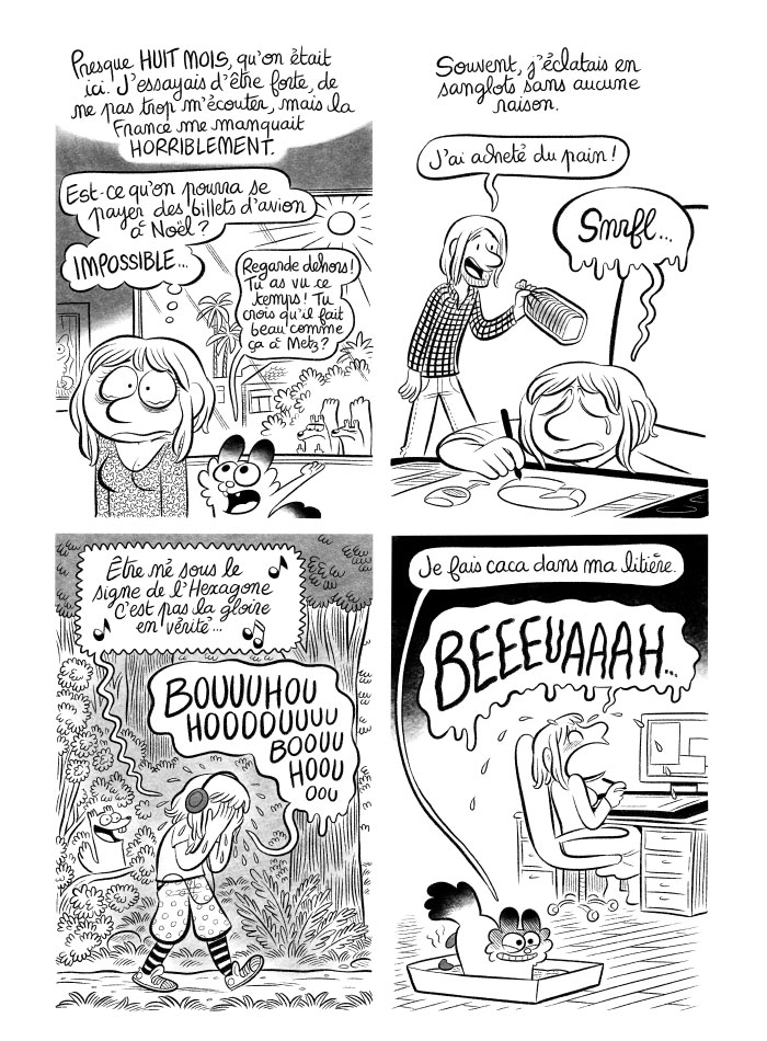 Pleurs et dépressions. 