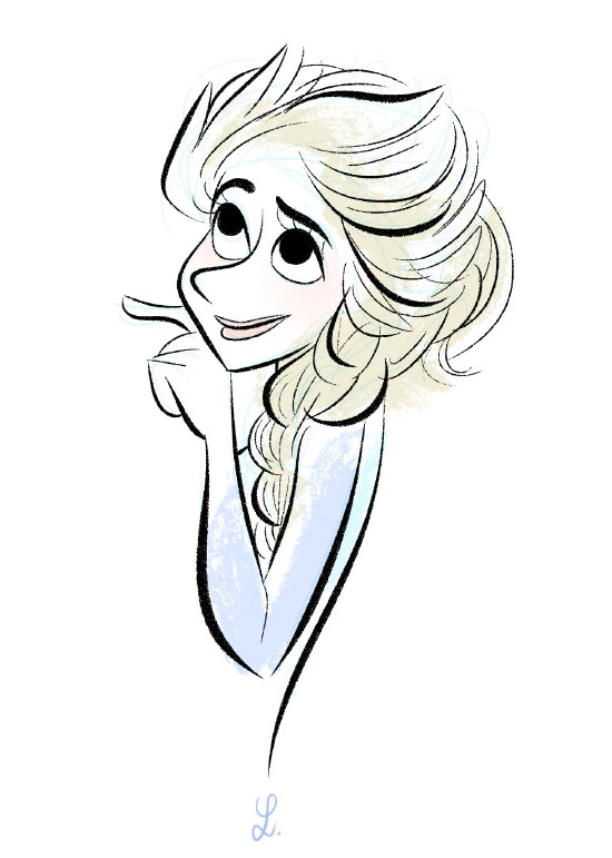 Queen Elsa from Disney movie "Frozen".