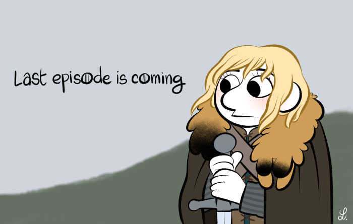 Last episode of Game of Thrones is coming sunday... 