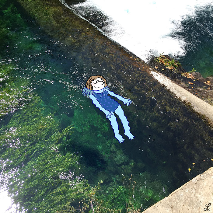 eaux froides en Provence...
