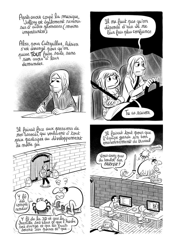 Adrien protège son équipe des caprices et délires de nos associés.