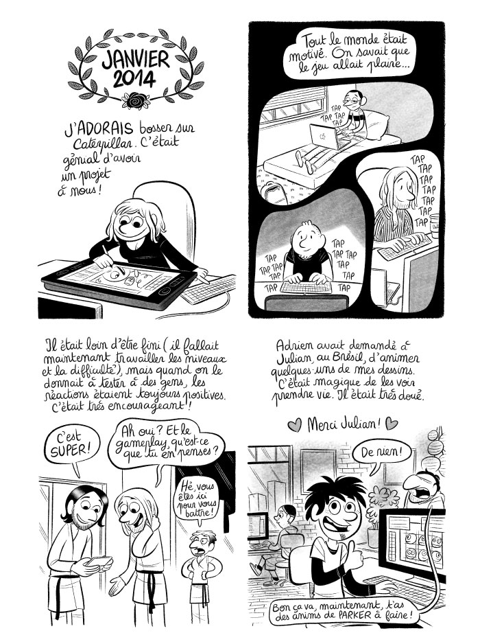 En lien sous l'image, le studio Pixowl, par Sébastien Borget (interview sur YouTube)
