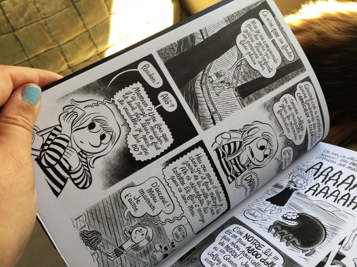 Le premier prototype de "Comme convenu", ma bande dessinée auto-éditée grâce à Ulule !! 