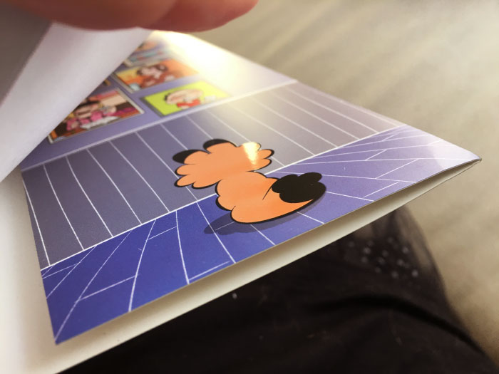 Le premier prototype de "Comme convenu", ma bande dessinée auto-éditée grâce à Ulule !! 