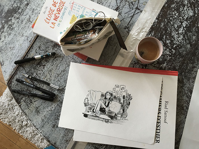 Dessin illustration bloglaurel 