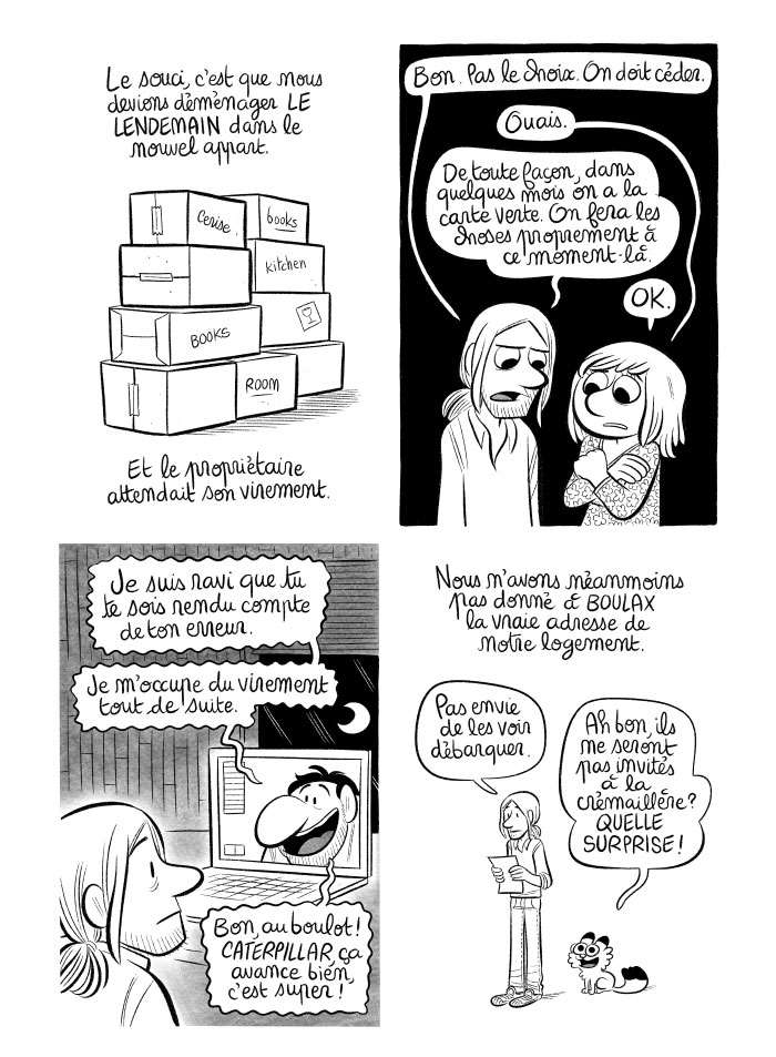 Nous sommes obligés de céder au chantage de Joffrey. Il est tout heureux car il a obtenu ce qu'il voulait. 