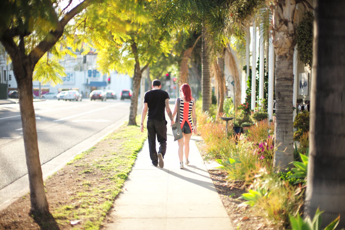 Ben et Laetitia du blog Ma vie à Los Angeles.  - par Laurel Duermael 