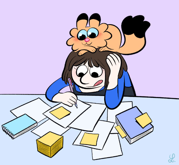 A drawing by Laurel Duermael 