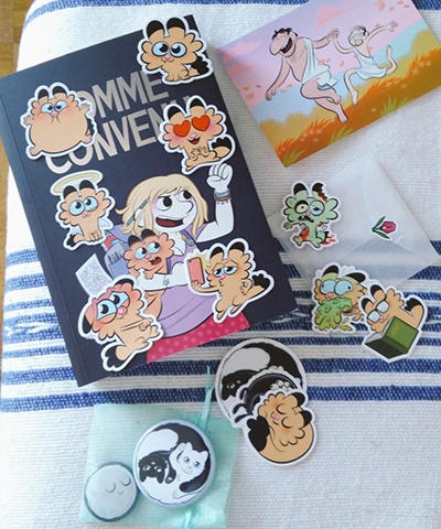 My last comic book "Comme convenu" by Laurel Duermael 