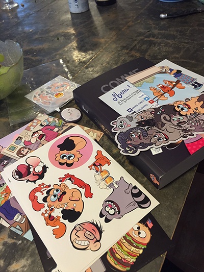 My last comic book "Comme convenu" by Laurel Duermael 