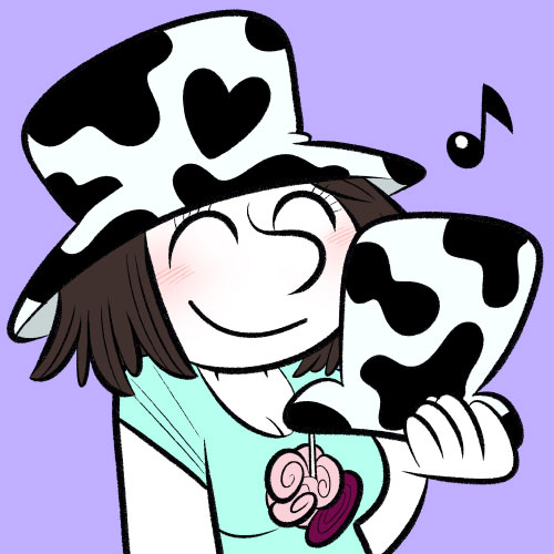 Un chapeau vache boîte à musique. Merci Noëlle !!