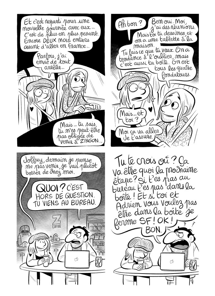 Je souhaite travailler un peu en remote. Mon associé, qui a un comportement de petit chef et souhaite tout contrôler, me l'interdit. 