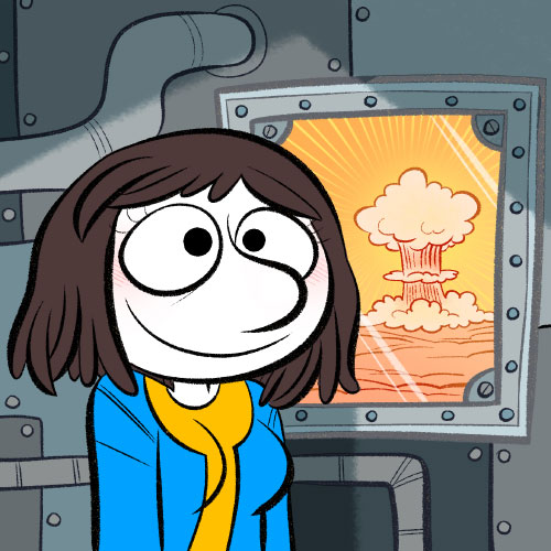 Un fanart de Fallout Shelter sur iPhone, je suis accro à ce jeu depuis plusieurs semaines. 