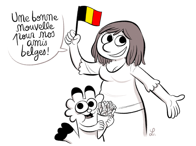 Une bonne nouvelle pour nos amis belges ! Les frais de port pour "Comme convenu" seront gratuits pour la Belgique ! 