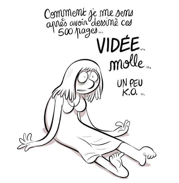 Je me sens vidée après avoir fini ces 500 pages...