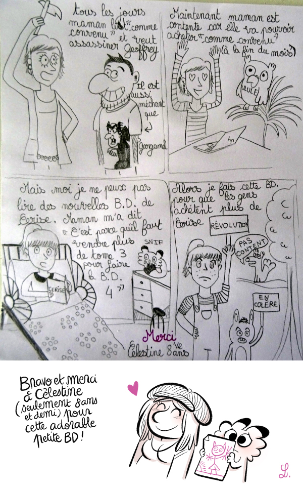 Un petit fanart trop mignon de Comme convenu ! 