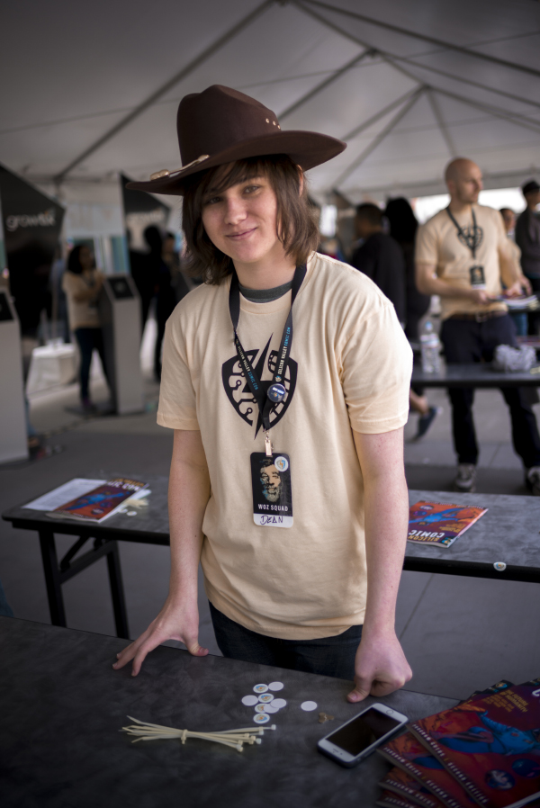 La Silicon valley comicon - pictures by Laurel Duermael - Carl Grimes the Walking Dead 