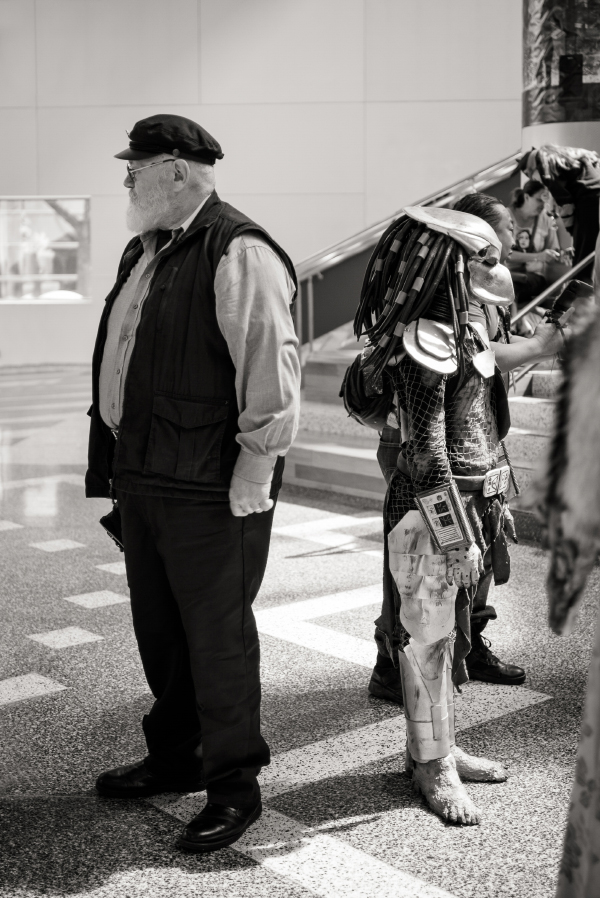 La Silicon valley comicon - pictures by Laurel Duermael - George R Martin