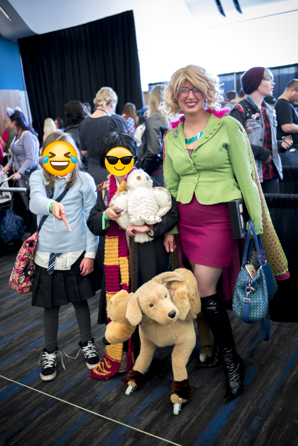 La Silicon valley comicon - pictures by Laurel Duermael - Harry Potter - Tom Felton 