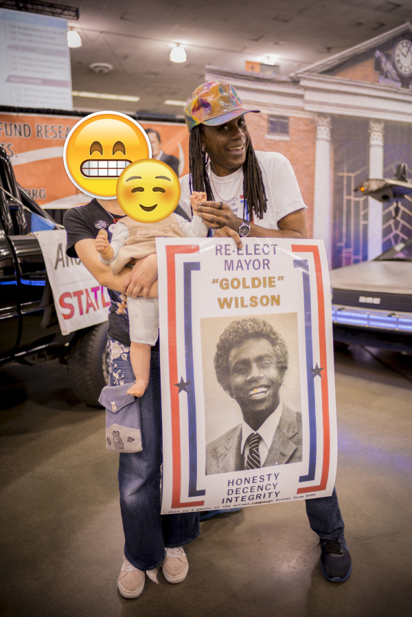 La Silicon valley comicon - pictures by Laurel Duermael - Goldie Wilson actor today