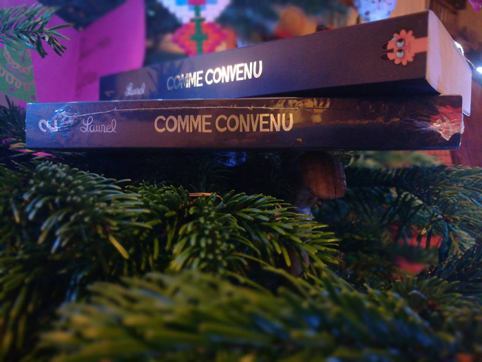 Premières photos des lecteurs de Comme convenu, le tome 2, lorsqu'ils ont la gentillesse de poster des images sur leurs réseaux sociaux !