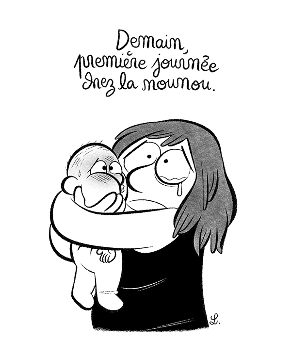 Demain, première journée chez la nounou, mais il a seulement 9 mois ! 